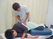 施術の様子